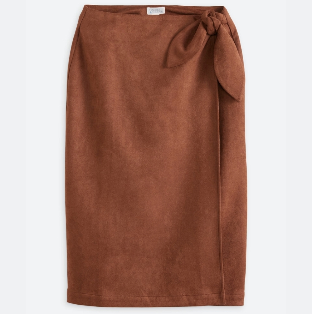 Daniel Rain Rhae Faux Suede Skirt